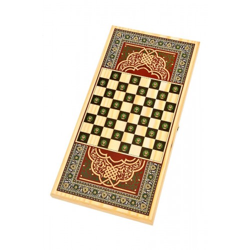 Нарды+Шашки "Походные - Медведь" большие